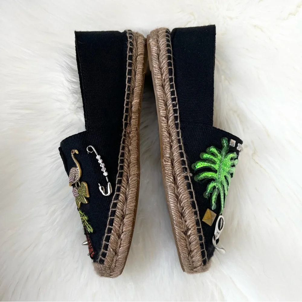 Marc Jacobs Espadrille Sz 37 US 7 Sienna Charms Funky Street Spain Made Shoes